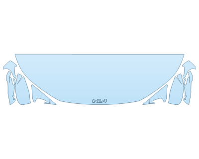 PAINT PROTECTION KIT - 2024 KIA EV6 LIGHT HOOD FENDERS MIRRORS 24 INCH - - PRECUT PPF CLEAR BRA WRAP