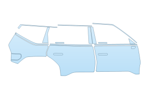 2027 KIA EV9 LAND PASSENGER SIDE