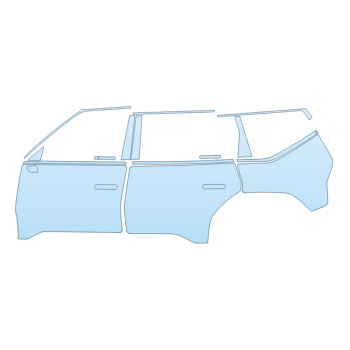 PAINT PROTECTION KIT - 2024 KIA EV9 LIGHT DRIVER SIDE - PRECUT PPF CLEAR BRA WRAP
