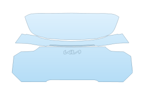 2027 KIA EV9 LIGHT REAR HATCH W/EMBLEMS