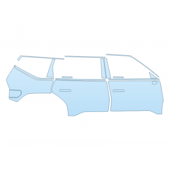 PAINT PROTECTION KIT - 2024 KIA EV9 WIND PASSENGER SIDE - PRECUT PPF CLEAR BRA WRAP