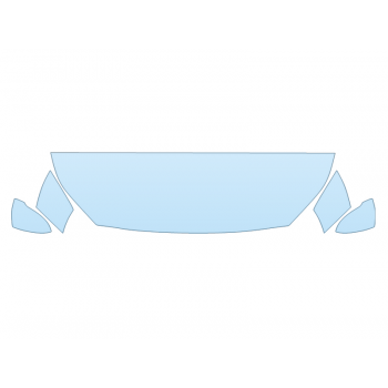 Precut PPF Kit – Clear Bra Paint Protection Film PAINT PROTECTION KIT - 2024 KIA FORTE LX HOOD FENDERS MIRRORS 24 INCH - - PRECUT PPF CLEAR BRA WRAP