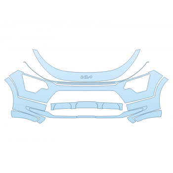 PAINT PROTECTION KIT - 2025 KIA NIRO EX BUMPER - PRECUT PPF CLEAR BRA WRAP