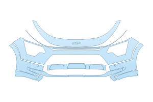 2027 KIA NIRO EX BUMPER - SENSORS
