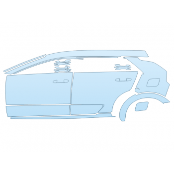 PAINT PROTECTION KIT - 2025 KIA NIRO EX DRIVER SIDE - PRECUT PPF CLEAR BRA WRAP
