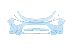 2027 KIA NIRO EX TOURING BUMPER - SENSORS