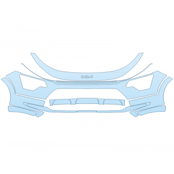 Precut PPF Kit – Clear Bra Paint Protection Film PAINT PROTECTION KIT - 2025 KIA NIRO LX BUMPER - PRECUT PPF CLEAR BRA WRAP