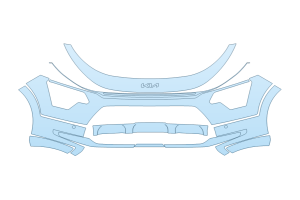 2027 KIA NIRO LX BUMPER - SENSORS