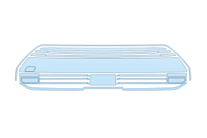 2027 KIA NIRO LX GRILL