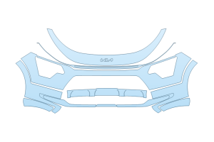 2027 KIA NIRO SX BUMPER