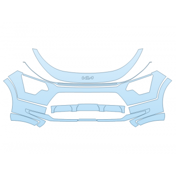PAINT PROTECTION KIT - 2025 KIA NIRO SX BUMPER - PRECUT PPF CLEAR BRA WRAP