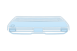 2027 KIA NIRO SX GRILL
