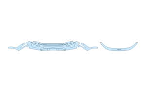 2027 KIA NIRO SX TOURING BUMPER (MULTI PIECE) - SENSORS
