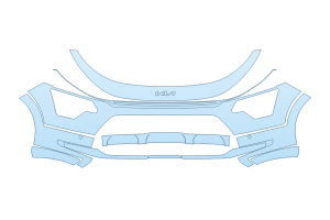 2027 KIA NIRO SX TOURING BUMPER - SENSORS