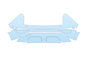 2027 KIA NIRO SX TOURING REAR BUMPER