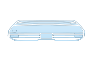 2027 KIA NIRO SX TOURING GRILL