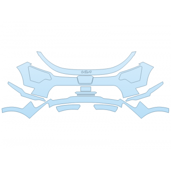 Precut PPF Kit – Clear Bra Paint Protection Film PAINT PROTECTION KIT - 2025 KIA NIRO EV WAVE BUMPER - PRECUT PPF CLEAR BRA WRAP