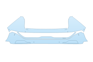 2027 KIA NIRO EV WAVE REAR BUMPER - SENSORS