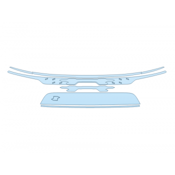 PAINT PROTECTION KIT - 2025 KIA NIRO EV WAVE GRILL - PRECUT PPF CLEAR BRA WRAP