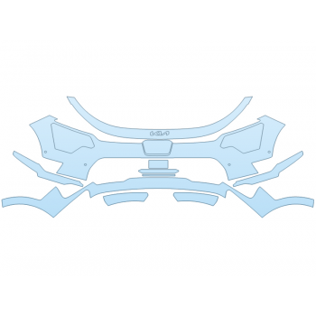 PAINT PROTECTION KIT - 2025 KIA NIRO EV WIND BUMPER - SENSORS - PRECUT PPF CLEAR BRA WRAP