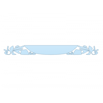 PAINT PROTECTION KIT - 2025 KIA NIRO EV WIND HOOD FENDERS MIRRORS 12 INCH - (WRAPPED EDGES) - PRECUT PPF CLEAR BRA WRAP