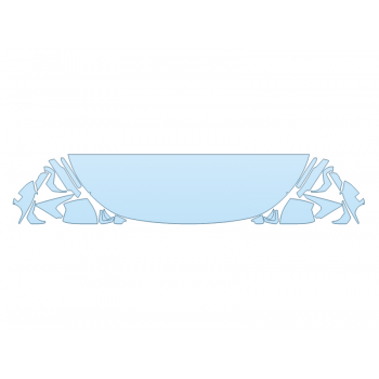 PAINT PROTECTION KIT - 2024 KIA NIRO EV WIND HOOD FENDERS MIRRORS 18 INCH - (WRAPPED EDGES) - PRECUT PPF CLEAR BRA WRAP