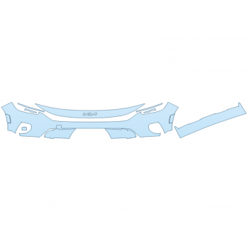 Precut PPF Kit – Clear Bra Paint Protection Film PAINT PROTECTION KIT - 2025 KIA SELTOS LX BUMPER (MULTI PIECE) - PRECUT PPF CLEAR BRA WRAP