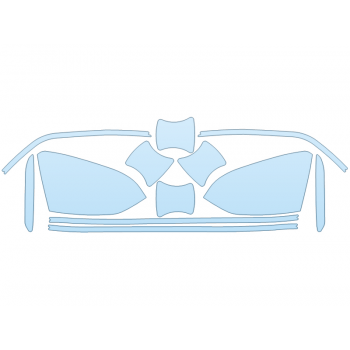 PAINT PROTECTION KIT - 2025 KIA SELTOS LX MIRRORS - DOOR CUPS - DOOR EDGES - PRECUT PPF CLEAR BRA WRAP