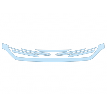 PAINT PROTECTION KIT - 2025 KIA SELTOS LX GRILL - PRECUT PPF CLEAR BRA WRAP