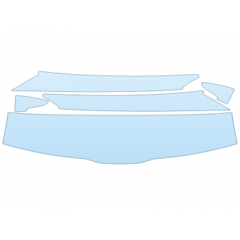 PAINT PROTECTION KIT - 2024 KIA SELTOS LX ROOF - PILLARS - PRECUT PPF CLEAR BRA WRAP