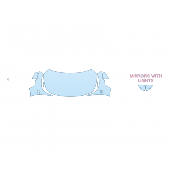 Precut PPF Kit – Clear Bra Paint Protection Film PAINT PROTECTION KIT - 2025 KIA SELTOS NIGHTFALL EDITION FULL HOOD FENDERS MIRRORS - (WRAPPED EDGES) - PRECUT PPF CLEAR BRA WRAP