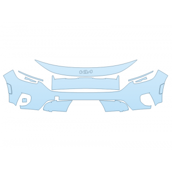 PAINT PROTECTION KIT - 2025 KIA SELTOS S BUMPER - PRECUT PPF CLEAR BRA WRAP