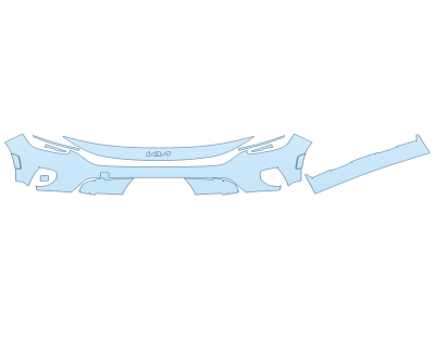 Precut PPF Kit – Clear Bra Paint Protection Film PAINT PROTECTION KIT - 2025 KIA SELTOS S BUMPER (MULTI PIECE) - PRECUT PPF CLEAR BRA WRAP