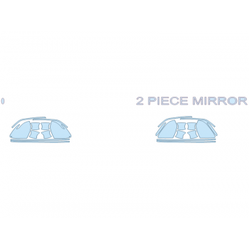 PAINT PROTECTION KIT - 2025 KIA SELTOS S MIRRORS - DOOR CUPS - DOOR EDGES - PRECUT PPF CLEAR BRA WRAP