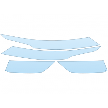 PAINT PROTECTION KIT - 2025 KIA SELTOS S HEADLIGHTS - PRECUT PPF CLEAR BRA WRAP