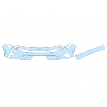 PAINT PROTECTION KIT - 2025 KIA SELTOS SX BUMPER (MULTI PIECE) - PRECUT PPF CLEAR BRA WRAP