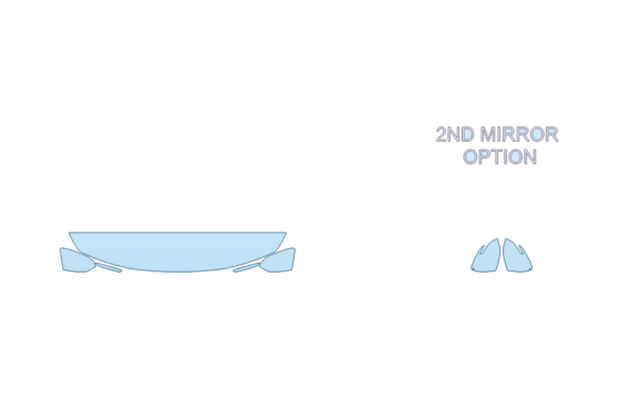 PAINT PROTECTION KIT - 2027 KIA SELTOS SX HOOD FENDERS MIRRORS 12 INCH - - PRECUT PPF CLEAR BRA WRAP