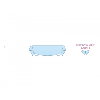 Precut PPF Kit – Clear Bra Paint Protection Film PAINT PROTECTION KIT - 2025 KIA SELTOS SX HOOD FENDERS MIRRORS 24 INCH - (WRAPPED EDGES) - PRECUT PPF CLEAR BRA WRAP