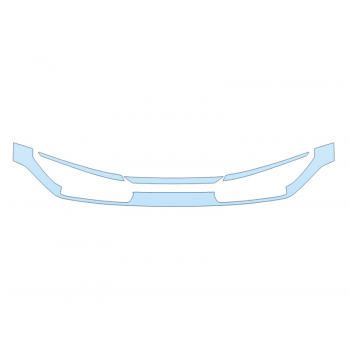 PAINT PROTECTION KIT - 2025 KIA SELTOS SX GRILL - PRECUT PPF CLEAR BRA WRAP