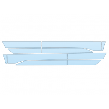 PAINT PROTECTION KIT - 2025 KIA SELTOS SX ROCKERS - PRECUT PPF CLEAR BRA WRAP