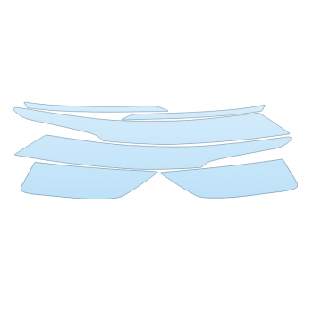 PAINT PROTECTION KIT - 2025 KIA SELTOS SX TURBO HEADLIGHTS - PRECUT PPF CLEAR BRA WRAP