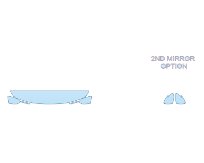 PAINT PROTECTION KIT - 2025 KIA SELTOS X-LINE HOOD FENDERS MIRRORS 12 INCH - (WRAPPED EDGES) - PRECUT PPF CLEAR BRA WRAP