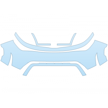 PAINT PROTECTION KIT - 2024 KIA SOUL EX PREMIUM BUMPER - PRECUT PPF CLEAR BRA WRAP
