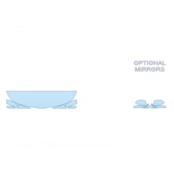 PAINT PROTECTION KIT - 2024 KIA SOUL EX PREMIUM HOOD FENDERS MIRRORS 18 INCH - - PRECUT PPF CLEAR BRA WRAP