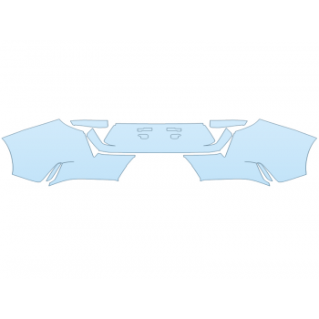 PAINT PROTECTION KIT - 2024 KIA SOUL EX+ REAR BUMPER - PRECUT PPF CLEAR BRA WRAP