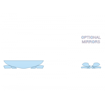 Precut PPF Kit – Clear Bra Paint Protection Film PAINT PROTECTION KIT - 2024 KIA SOUL EX+ HOOD FENDERS MIRRORS 12 INCH - (WRAPPED EDGES) - PRECUT PPF CLEAR BRA WRAP