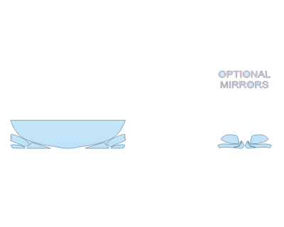 PAINT PROTECTION KIT - 2024 KIA SOUL EX+ HOOD FENDERS MIRRORS 18 INCH - - PRECUT PPF CLEAR BRA WRAP