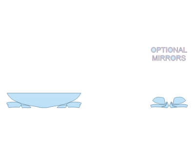 PAINT PROTECTION KIT - 2024 KIA SOUL GT LINE LIMITED HOOD FENDERS MIRRORS 12 INCH - (WRAPPED EDGES) - PRECUT PPF CLEAR BRA WRAP