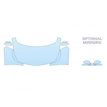 PAINT PROTECTION KIT - 2024 KIA SOUL GT LINE LIMITED FULL HOOD FENDERS MIRRORS - PRECUT PPF CLEAR BRA WRAP