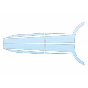 PAINT PROTECTION KIT - 2024 KIA SPORTAGE EX ROCKERS - PRECUT PPF CLEAR BRA WRAP